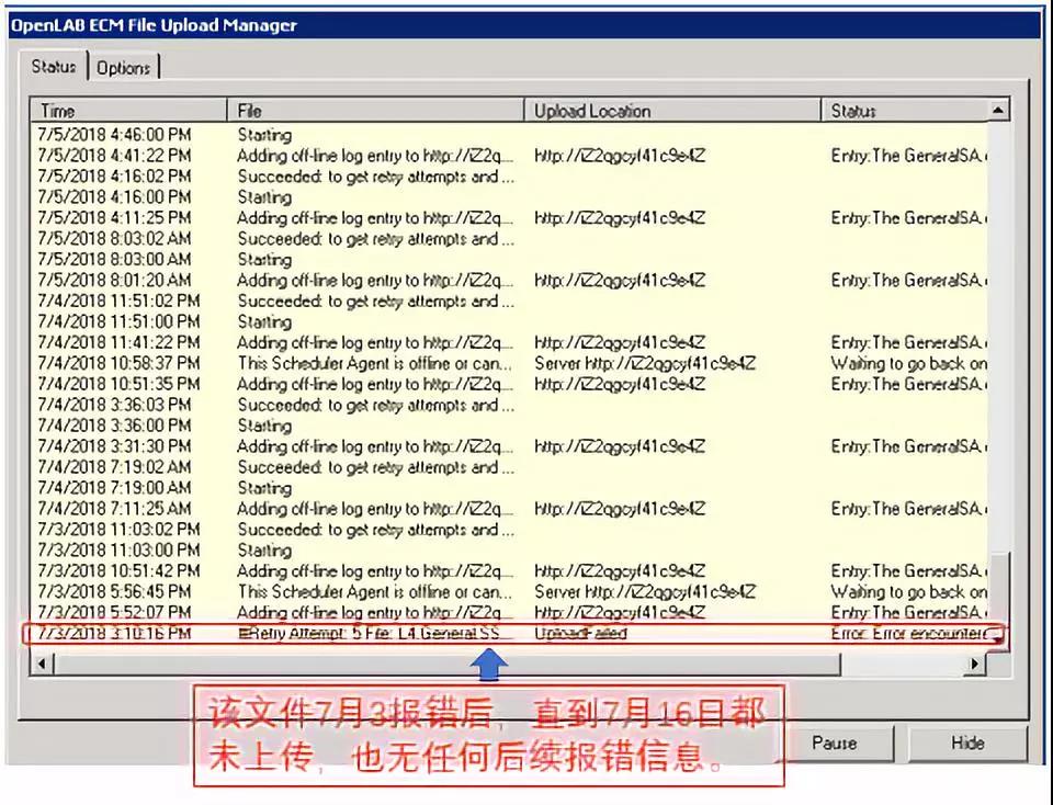 OpenLAB ECM數據上傳風險分(fēn)析及控制措施